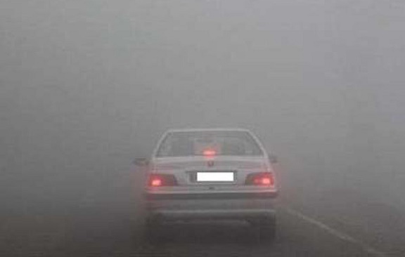پدیده مه گرفتگی در استان بوشهر رخ می‌دهد