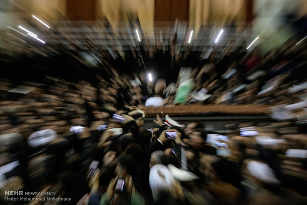 گزارش تصویری مراسم تشییع و تدفین آیت الله هاشمی رفسنجانی