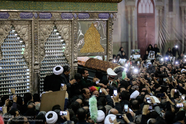 گزارش تصویری مراسم تشییع و تدفین آیت الله هاشمی رفسنجانی