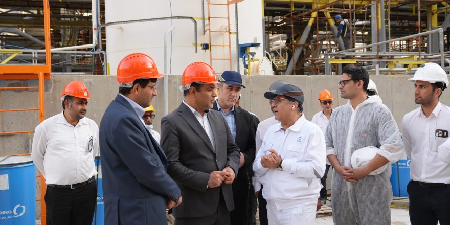 فرماندار عسلویه از سایت ۲ پتروشیمی سبلان بازدید کرد