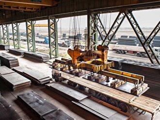 رشد ۴۵ درصدی صادرات در شرکت فولاد اکسین خوزستان