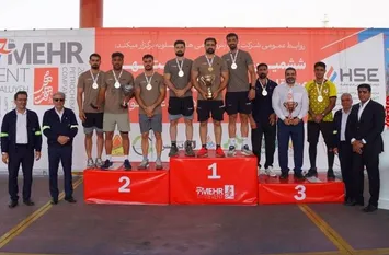 پتروشیمی پردیس مقام سوم را کسب کرد