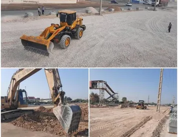 آغاز عملیات اجرایی احداث پارک و فضای سبز در بوشهر