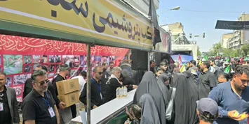 شرکت پتروشیمی سبلان موکب خدمت‌رسانی برپا کرد
