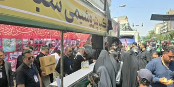 شرکت پتروشیمی سبلان موکب خدمت‌رسانی برپا کرد