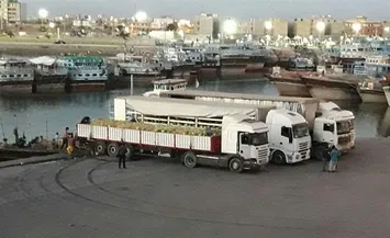 روزانه 1100 تن کالا به قطر صادر می‌شود
