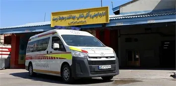 تجهیز ناوگان امدادی پتروشیمی امیرکبیر به آمبولانس استاندارد وزارت بهداشت