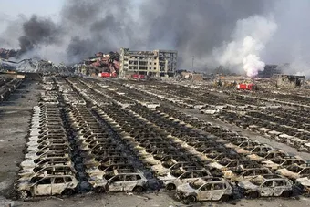 انفجاری که 10هزار خودروها را دود کرد